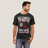 Crime Scene Investigator Forensics & Forensic Scie T-shirt (Voorkant volledig)