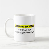 Crime Scene Investigator Koffiemok (Links)