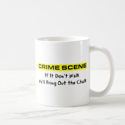 Crime Scene Investigator Koffiemok (Rechts)