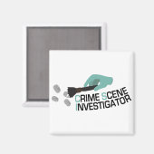 Crime Scene Investigator Magneet (Voorkant / Achterkant)