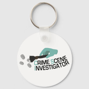 Crime Scene Investigator Sleutelhanger