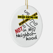 Crime Scene Keramisch Ornament (Rechts)