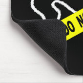 Crime Scene kruist geen Muismat (Hoek)