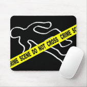 Crime Scene kruist geen Muismat (Met muis)