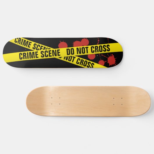 Crime Scene Skateboard (Horizontaal)
