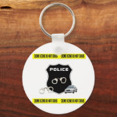 Crime Scene Sleutelhanger (Voorkant)