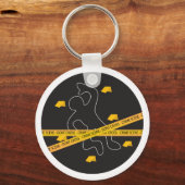 Crime Scene Sleutelhanger (Voorkant)