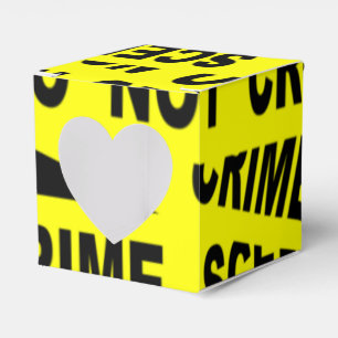 Crime Scene-tape Bedankdoosjes
