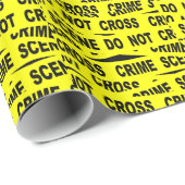 Crime Scene-tape Cadeaupapier (Rol Hoek)