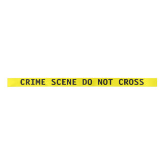Crime Scene Tape Ribbon Lint