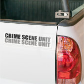 CRIME SCENE UNIT BUMPERSTICKER (Op Truck)