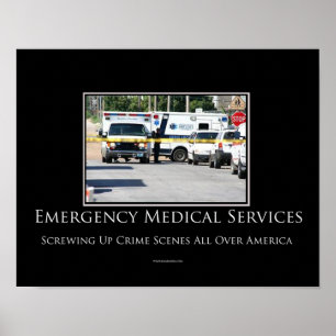 Crime Scenes Motivatie Poster