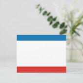 Crimea Flag Briefkaart (Staand voorkant)