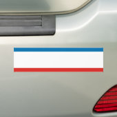 Crimea Flag Bumpersticker (Op auto)