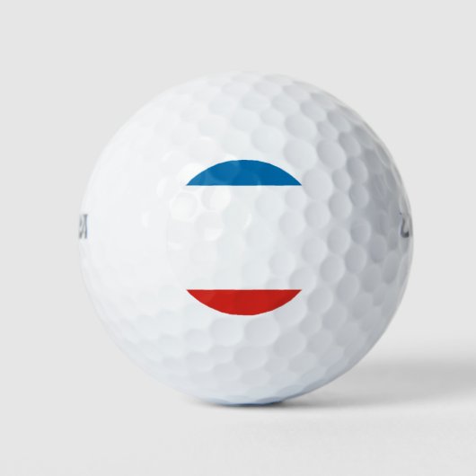 Crimea Flag Golfballen (Voorkant)