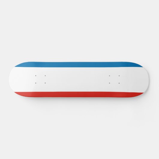 Crimea Flag Skateboard (Horizontaal)