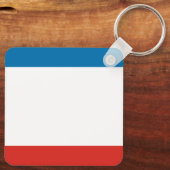 Crimea Flag Sleutelhanger (Achterkant)