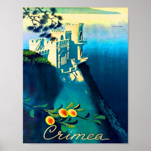 Crimea Travel Poster (Voorkant)
