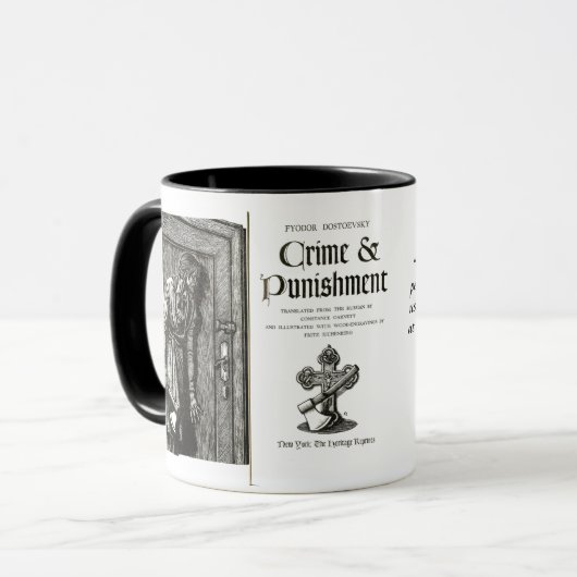 Criminaliteit en bestraffing 11oz-Mok Mok (Voorkant links)