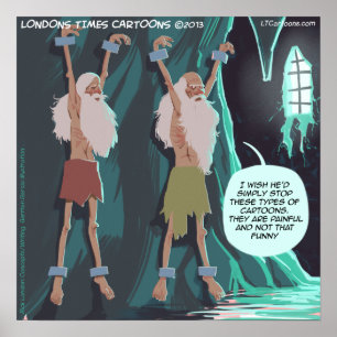 Criminaliteit en bestraffing pijnlijke gevangenisC Poster