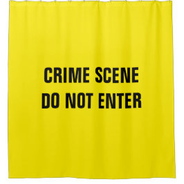 Criminaliteitscène Douchegordijn