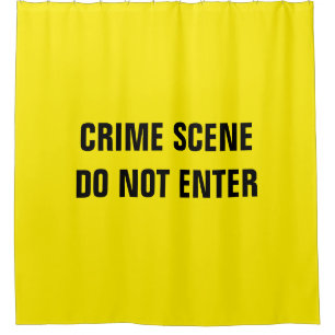 Criminaliteitscène Douchegordijn