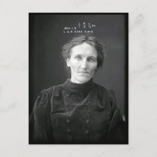  crimineel zwart-wit foto Foto Briefkaart