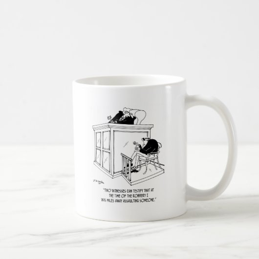 Criminele Cartoon 5495 Koffiemok (Rechts)