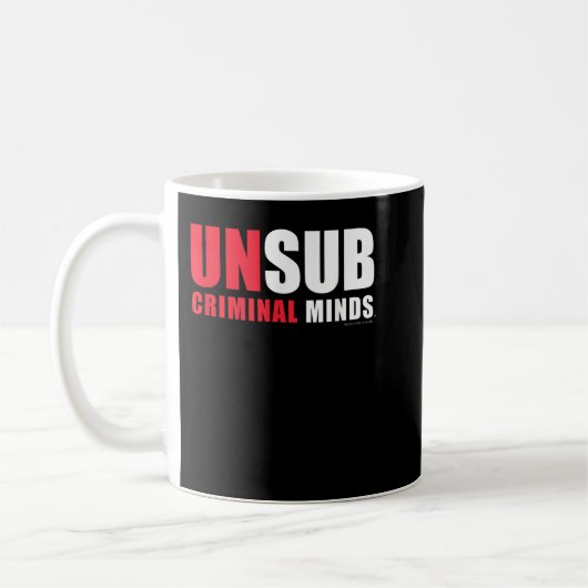 Criminele Minds Unsub Koffiemok (Links)