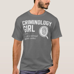 Criminologie Girl2 T-shirt