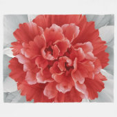 Crimson Azalea Fleece Blanket (Voorkant (Horizontaal))
