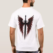 Crimson Blade T-shirt (Achterkant)