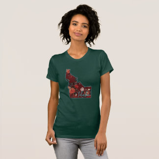 Crimson & Blauwgroen Idaho Floral T-shirt