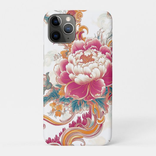 Crimson Bloom Case-Mate iPhone Case (Achterkant)