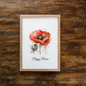 Crimson Bloom, custom Perfect Poster