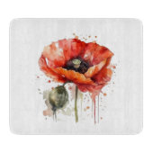 Crimson Bloom Snijplank (Voorkant)