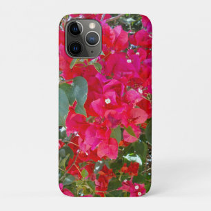 Crimson Blossoms: Dans van de rode bougainvilleas iPhone 11 Pro Hoesje