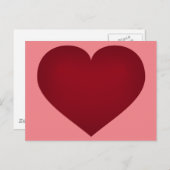 Crimson-briefkaart Briefkaart (Voorkant / Achterkant)