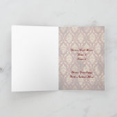 Crimson Brocade S'en sortir bientôt Carte (Intérieur)