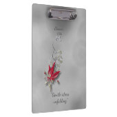	Crimson Butterfly Bloom clipboard  Klembord (Rechts)