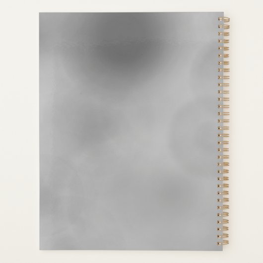 	Crimson Butterfly Bloom Spiral notebook  (Dos)