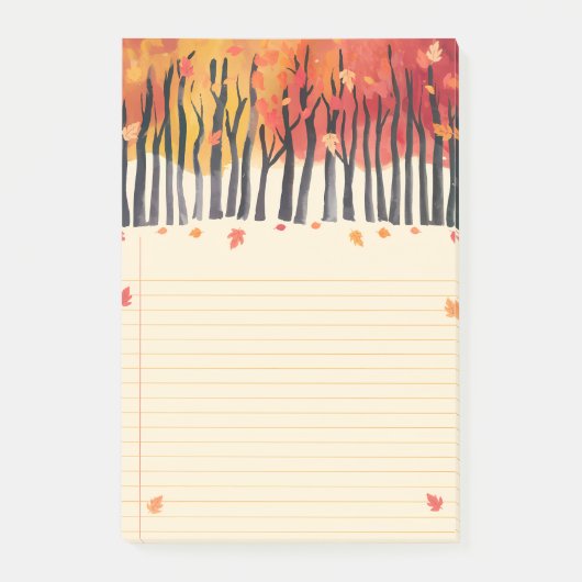 Crimson Canopy Post-it® Notes (Voorkant)