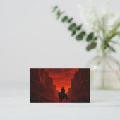 Crimson Canyon Adventure Invitation (Debout devant)