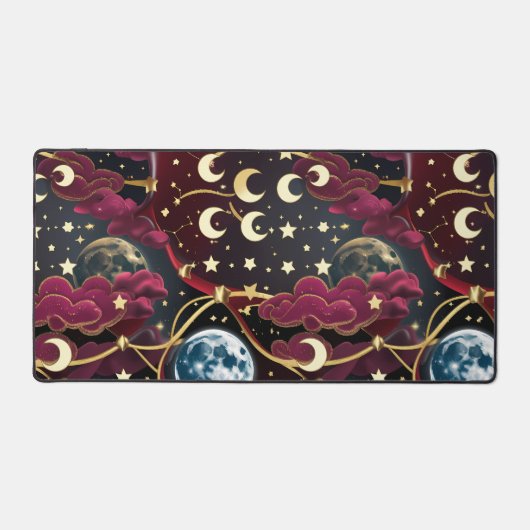 Crimson Celestial Moon for Astrology Lovers (Recto)