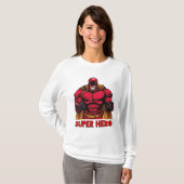 "Crimson Crusader" T-shirt (Voorkant volledig)