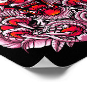 Crimson Dragon Poster (Hoek)