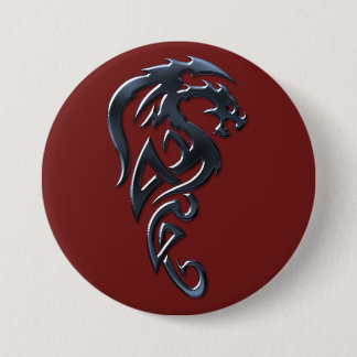 Crimson Dragon Rampant Button