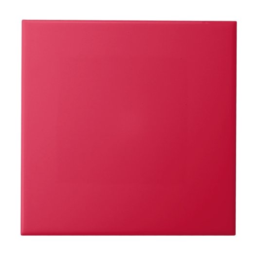Crimson effen kleur | Klassiek | Elegant Tegeltje (Voorkant)