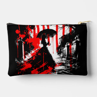Crimson Elegance in Shadows - Gotische Victoriaans Etui