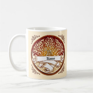Crimson Familieboom achternaam Koffiemok